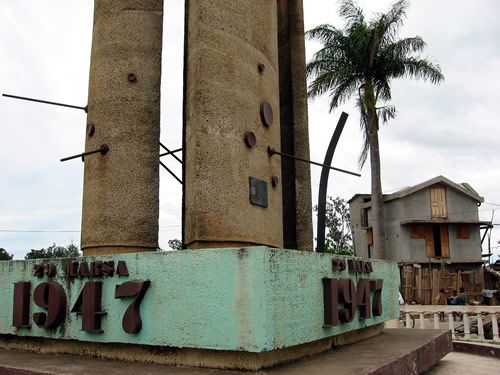 Memorial commemorating the March 29 massacres