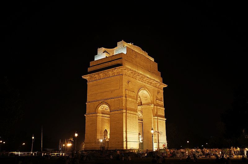 The India Gate (All-India War Memorial), New Delhi