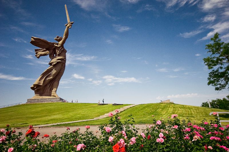 Mamayev Kurgan - Soviet World War II Memorial 