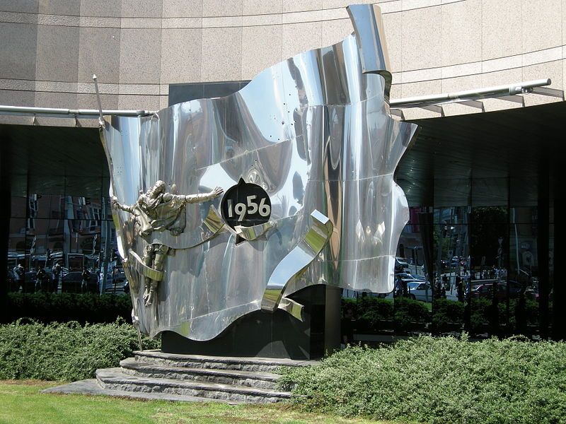 1956 Square monument in Budapest