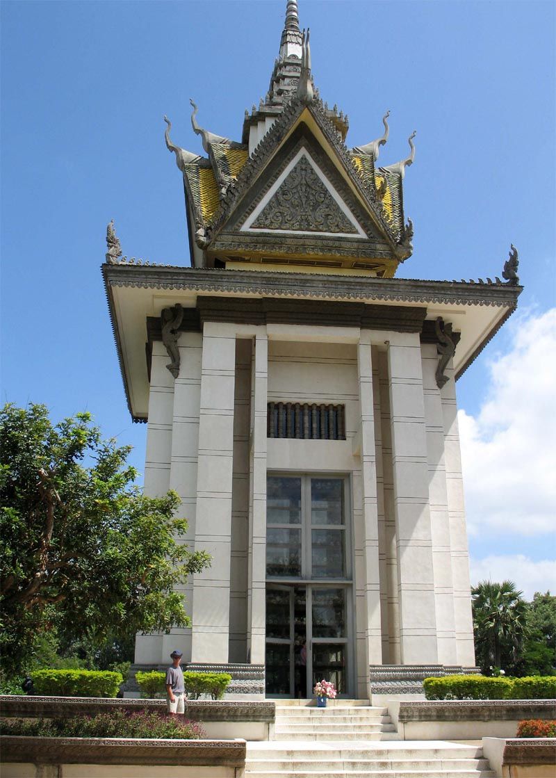 Killing Fields Memorial at Choeung Ek